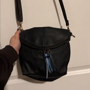 The Sak Silverlake Crossbody black and blue